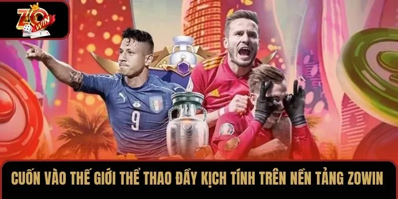 Cuốn vào thế giới thể thao đầy kịch tính trên nền tảng ZOWIN