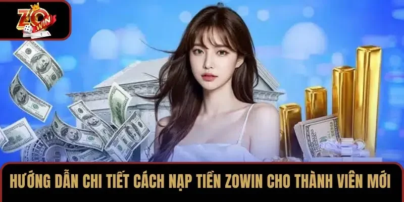 Hướng dẫn chi tiết cách nạp tiền ZOWIN cho thành viên mới