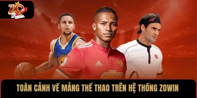 Toàn cảnh về mảng thể thao trên hệ thống ZOWIN