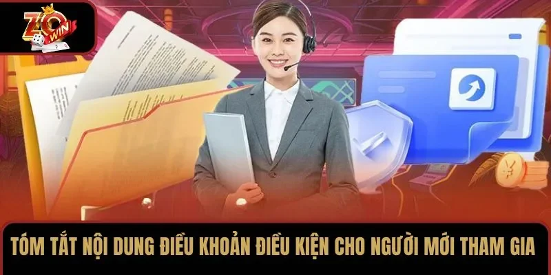 Tóm tắt nội dung điều khoản điều kiện cho người mới tham gia
