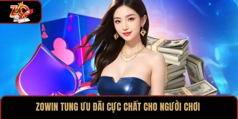 ZOWIN tung ưu đãi cực chất cho người chơi